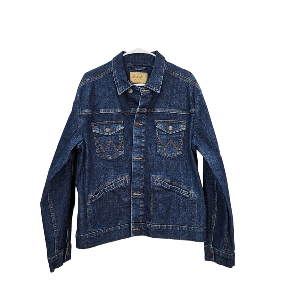 Wrangler Men's Retro Unlined Stretch Denim Jacket - Picture 2 of 7